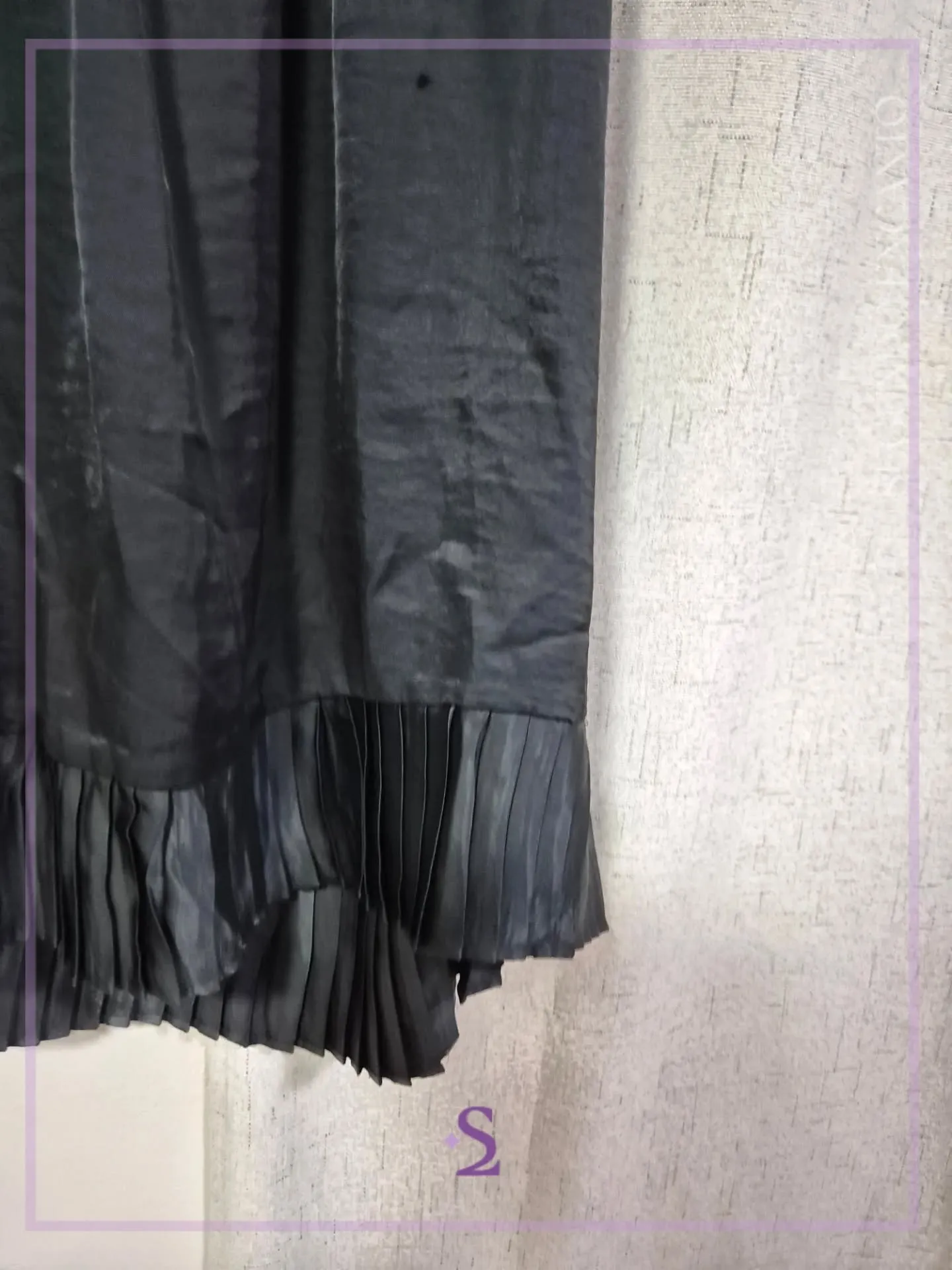 Vestido formal color negro S/M - Image 6