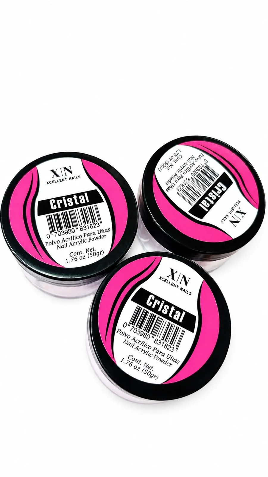ACRILICO CRISTAL 2OZ XCELLENT NAILS - imagen 1
