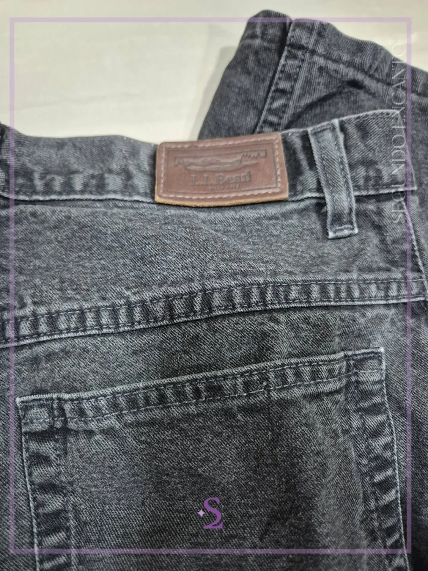 Jeans oscuros talla L - Image 2