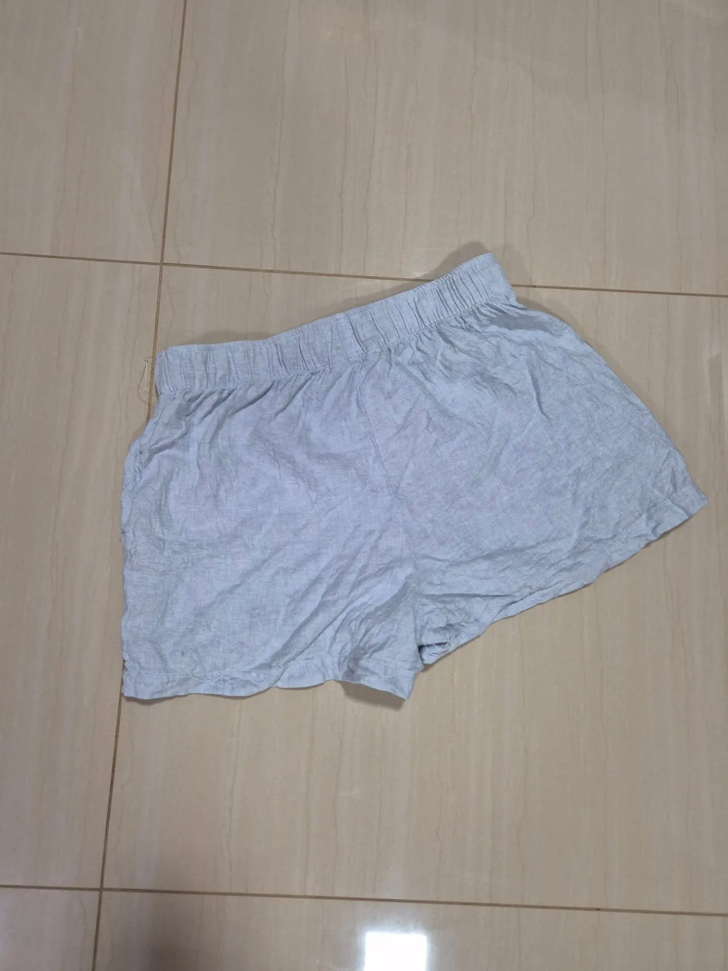 Short casual color azul S - Image 3