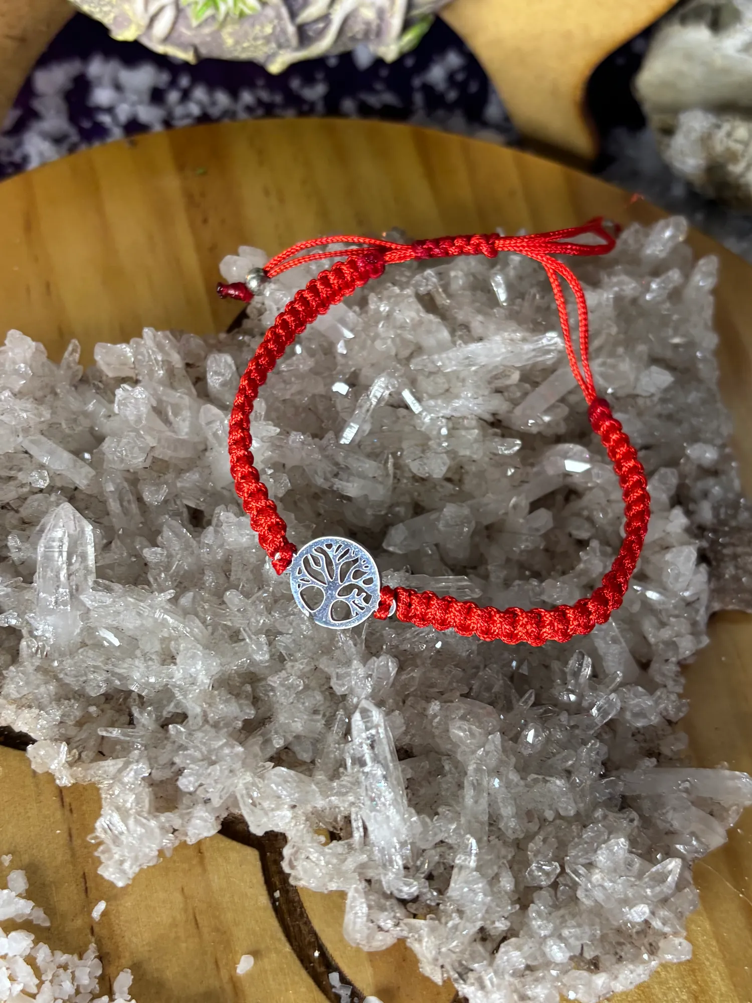 Pulsera Hilo rojo y Árbol de la vida - Image 1