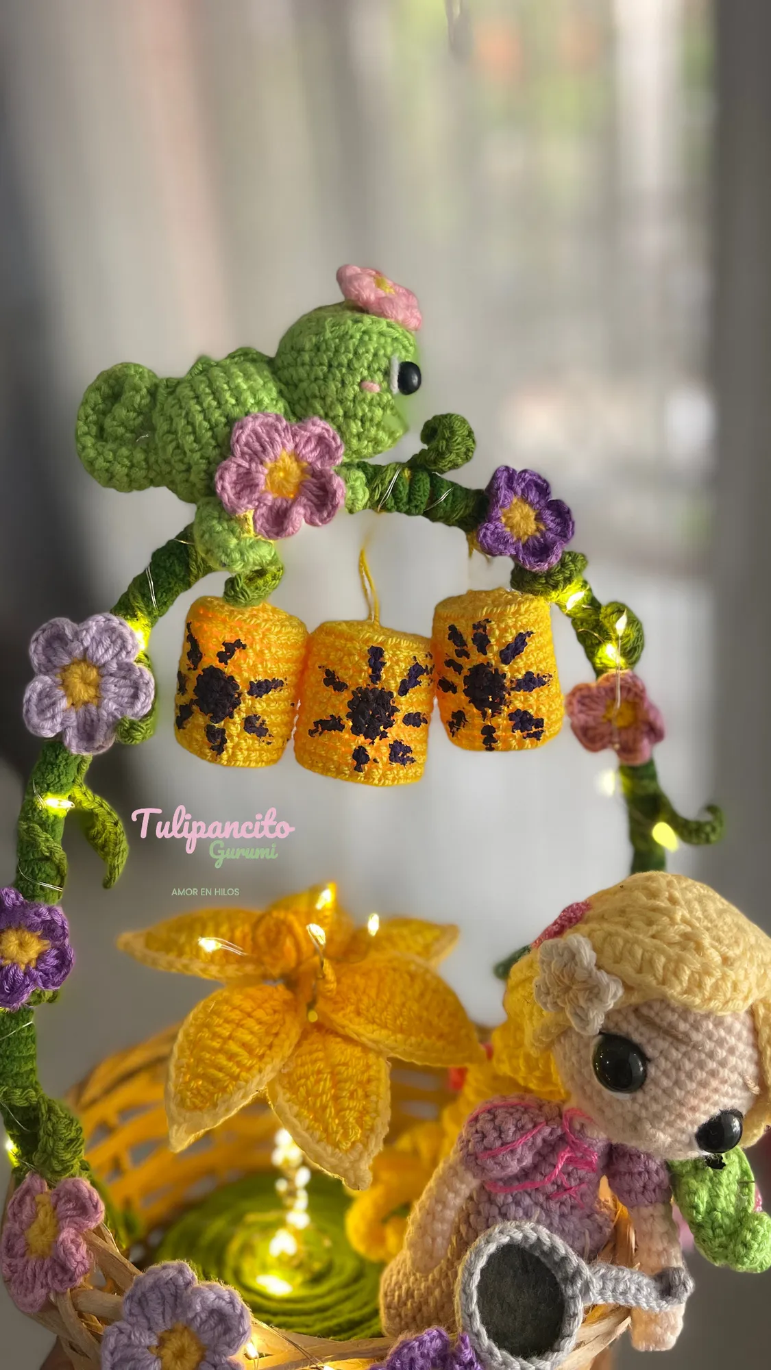 Canasta Princesa Rapunzel 💜👑 - Image 2