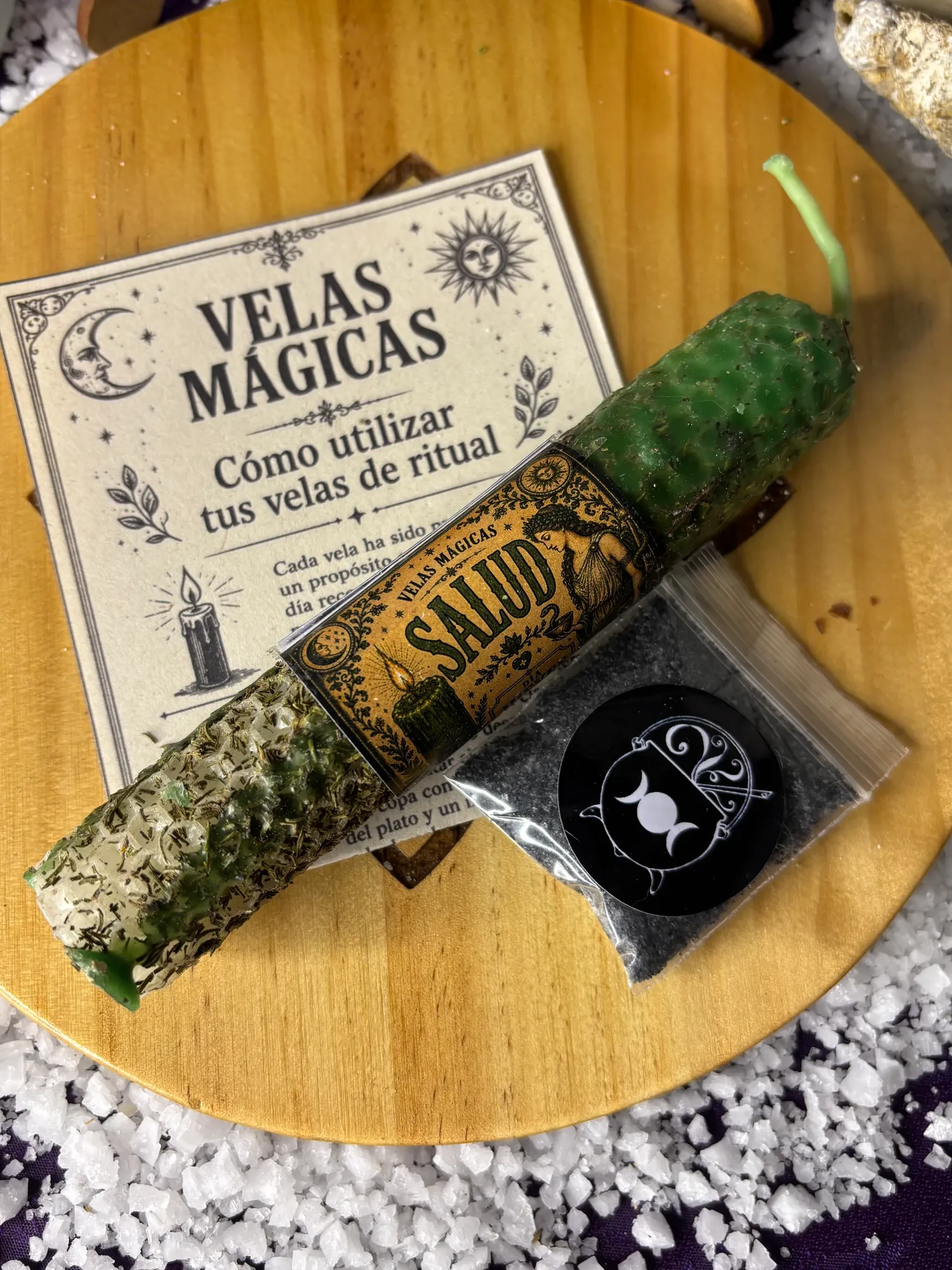 Vela mágica Salud - Image 1