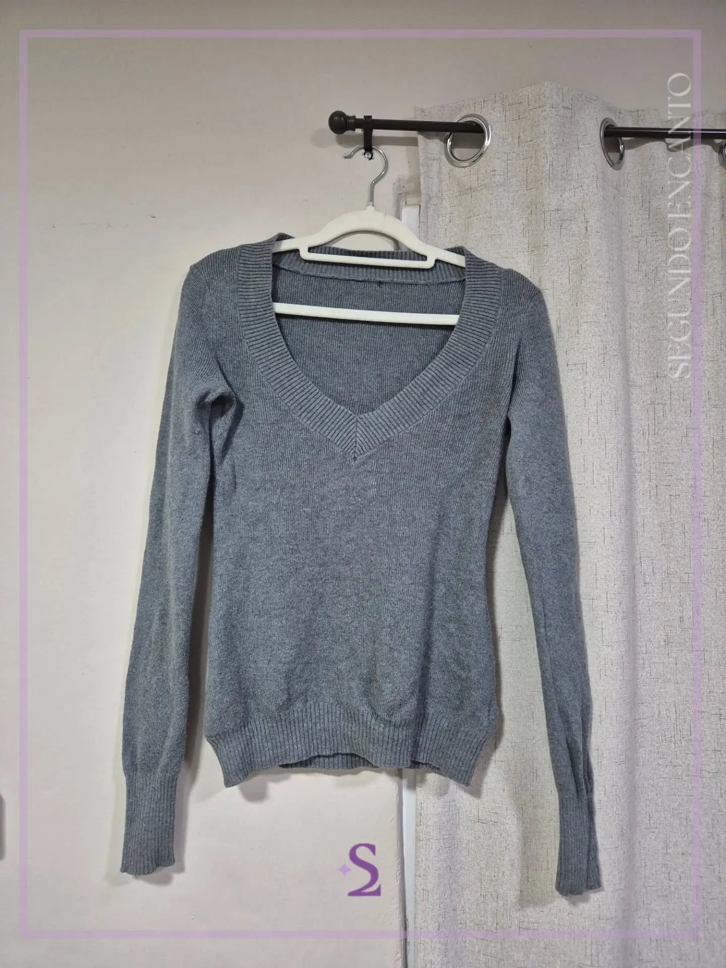 Sueter gris M - Image 1