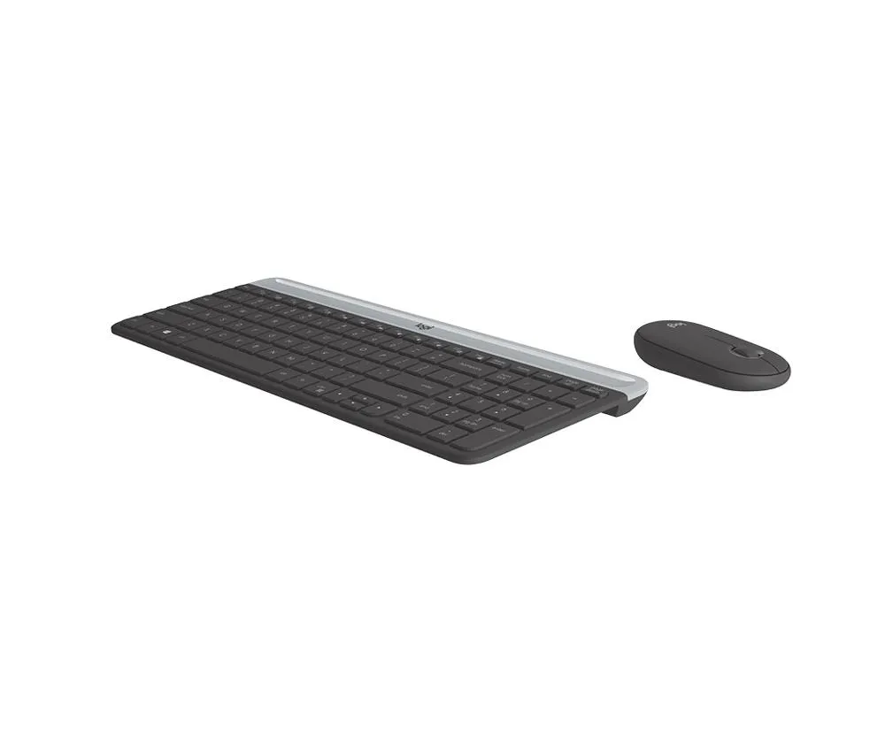 Teclado y Mouse Logitech MK470 Inalámbricos Negro - Image 1