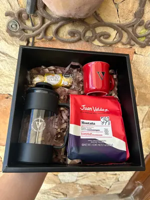 Caja cafetera