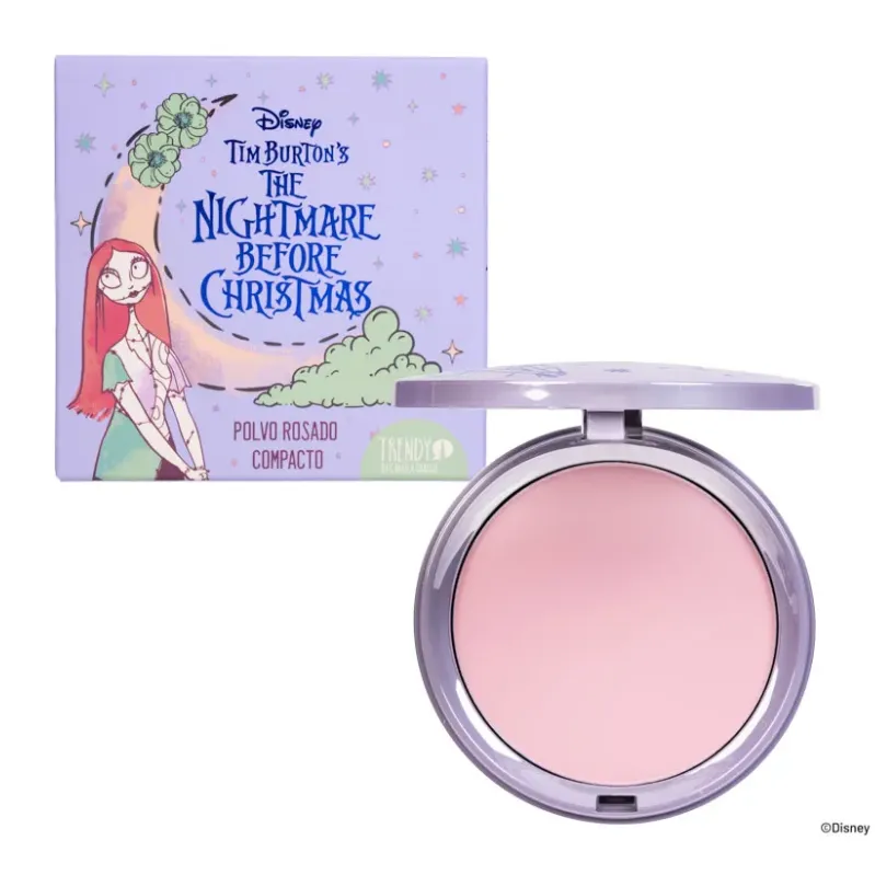 Polvo Compacto Matificante Rosado Sally Trendy - Image 1