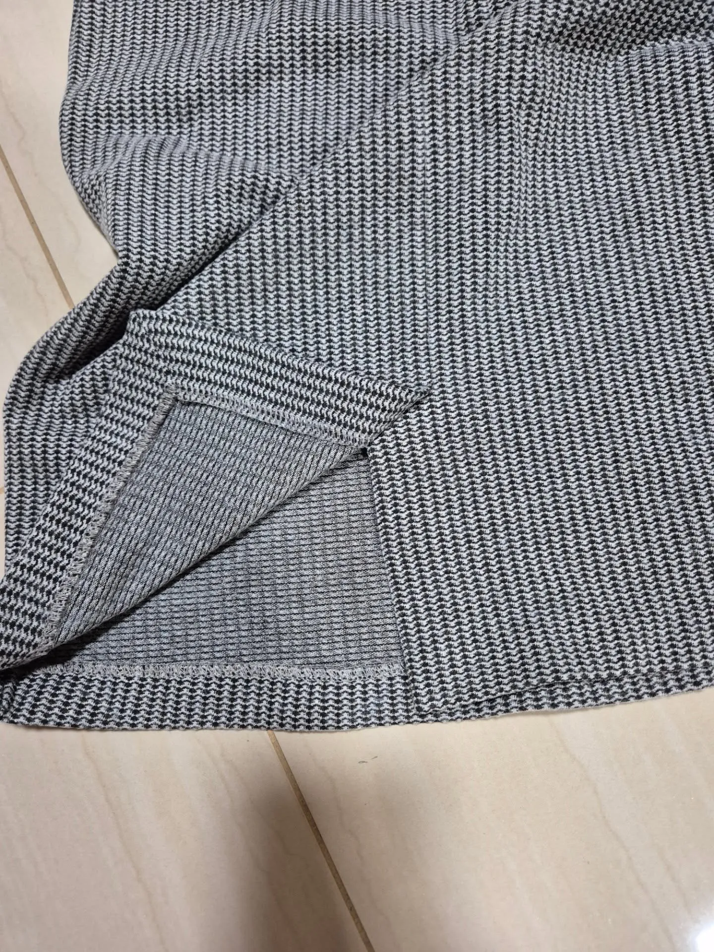 Vestido gris señorial S/M - Image 3