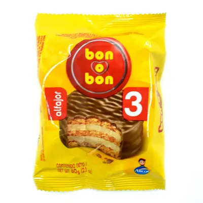Alfajor BON O BON TRIPLE