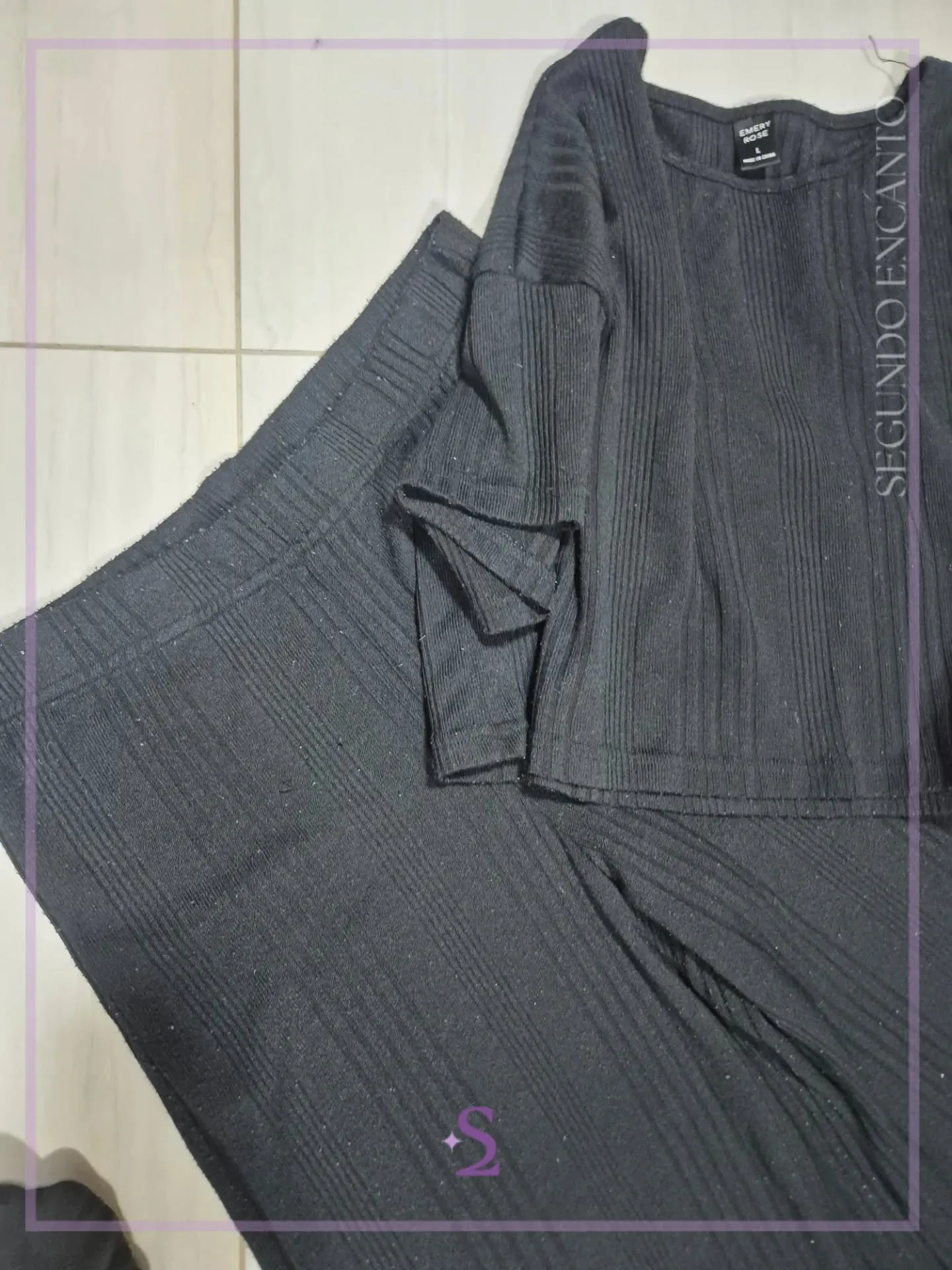 Conjunto casual camisa y pantalon corto L - Image 3