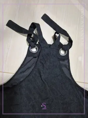 Vestido negro Overol L