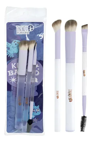 Kit de brochas lila Trendy - Image 1