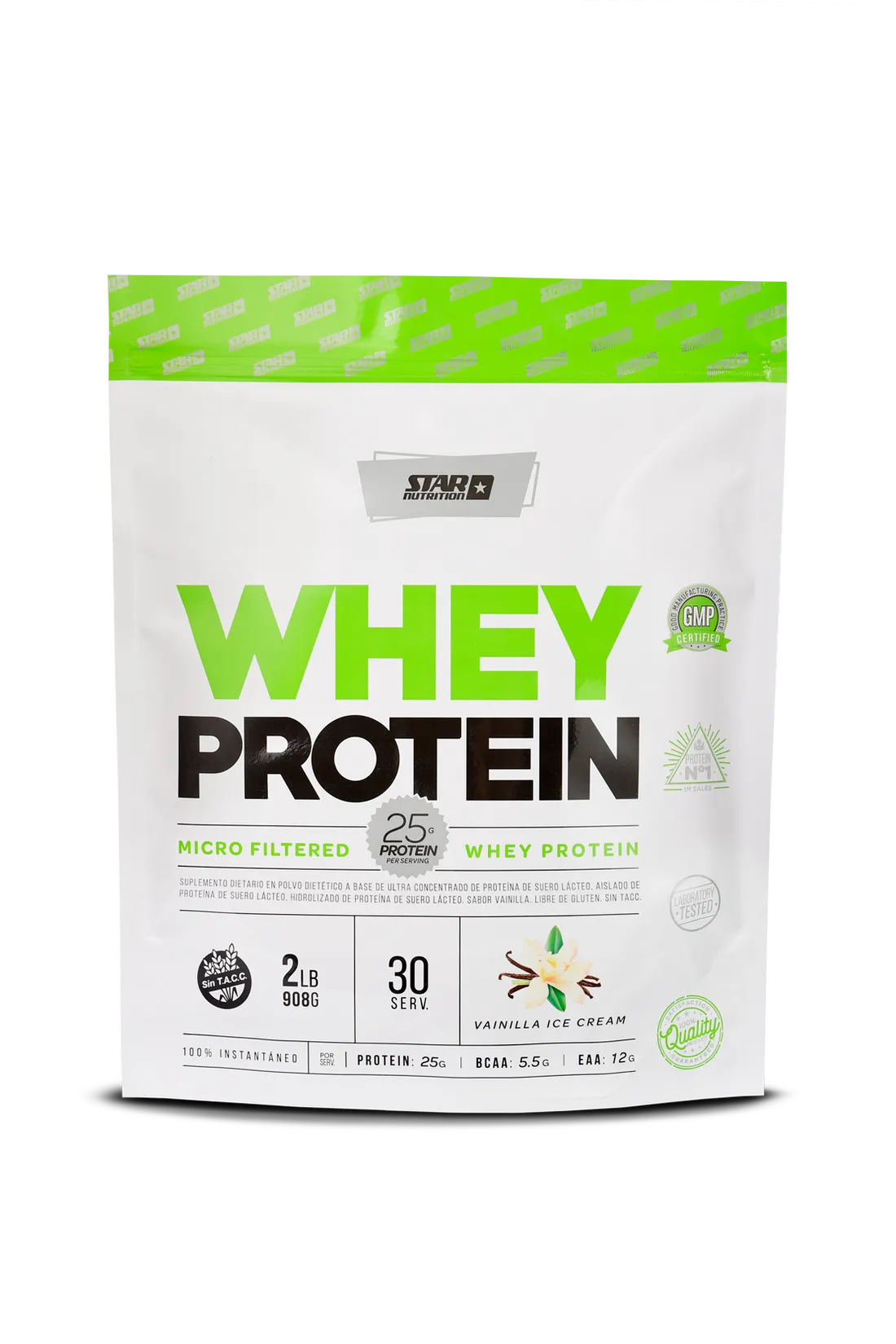 Whey Protein Doypack 2 Lb Vainilla - Image 1
