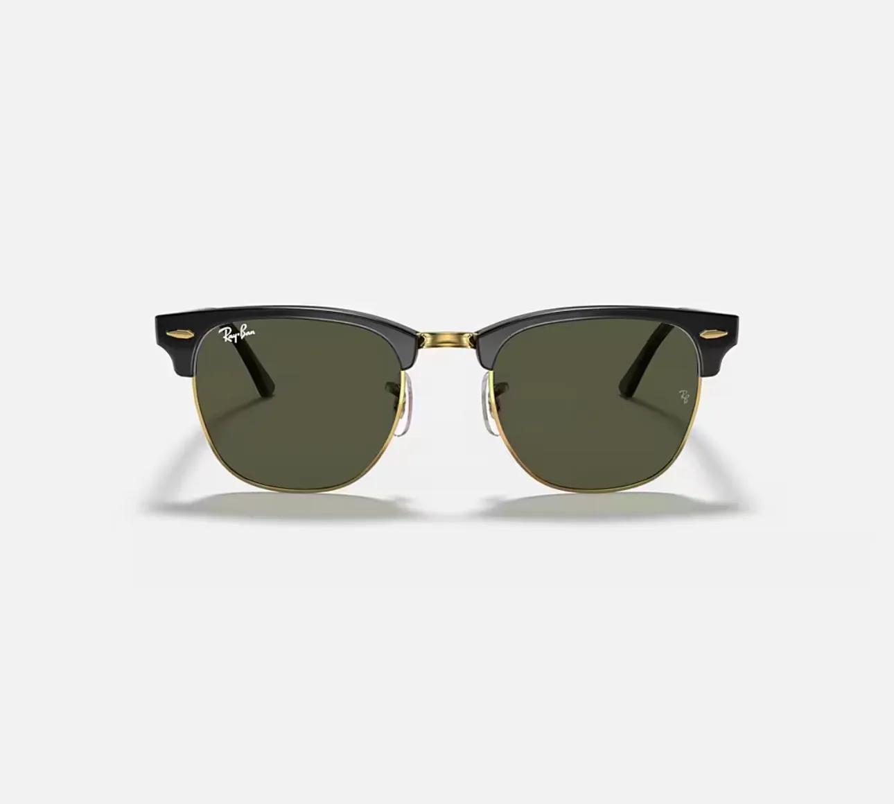 Ray Ban Clubmaster Black/Gold - Image 2