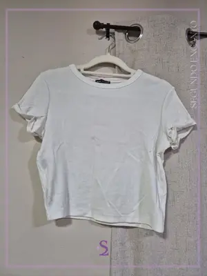 Crop top de algodon M