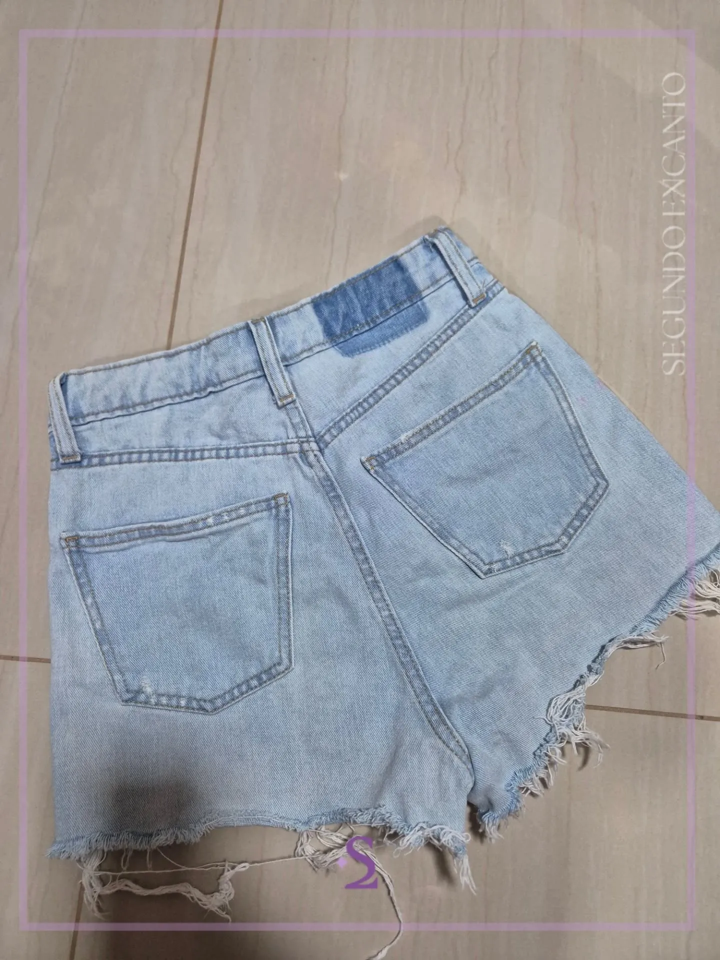 Short denim XS - Image 4